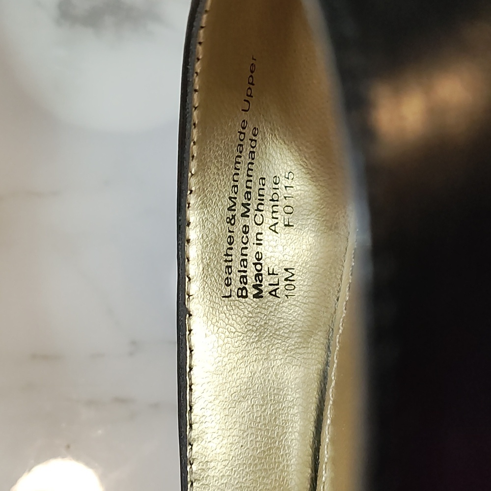 ALFANI Snakeskin and Black Women's Heels - Women's Size 10M - Picture 8 of 10